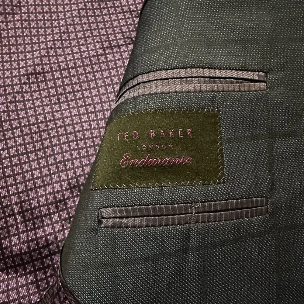 Ted Baker Blue Sport Coat with Notch Lapel